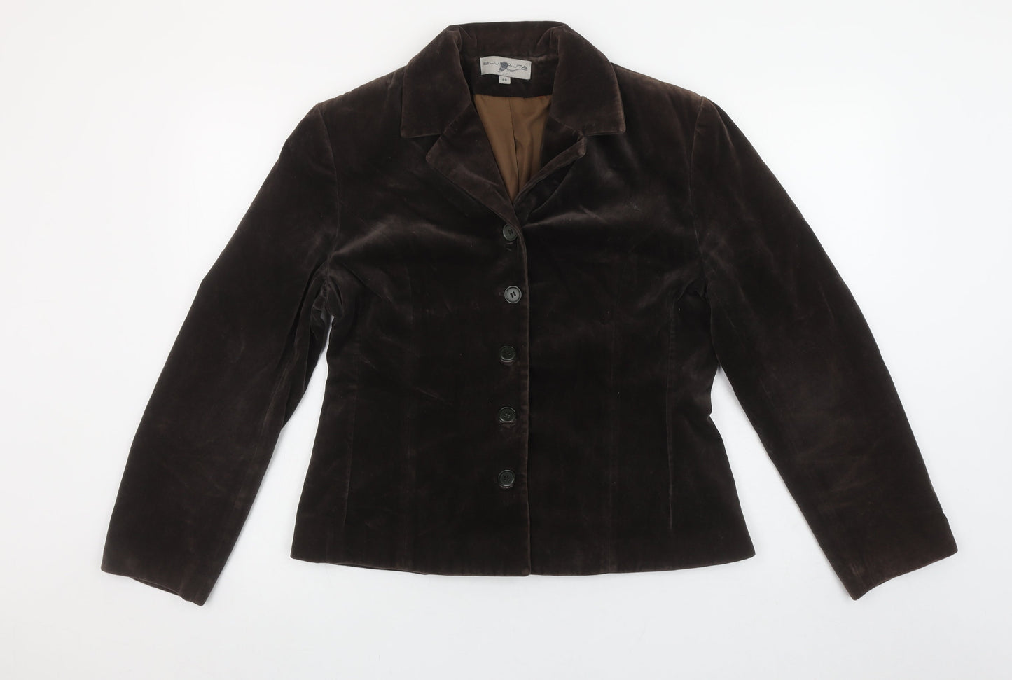 Womens UK Size 20 Blunauta Regular Brown Blazer