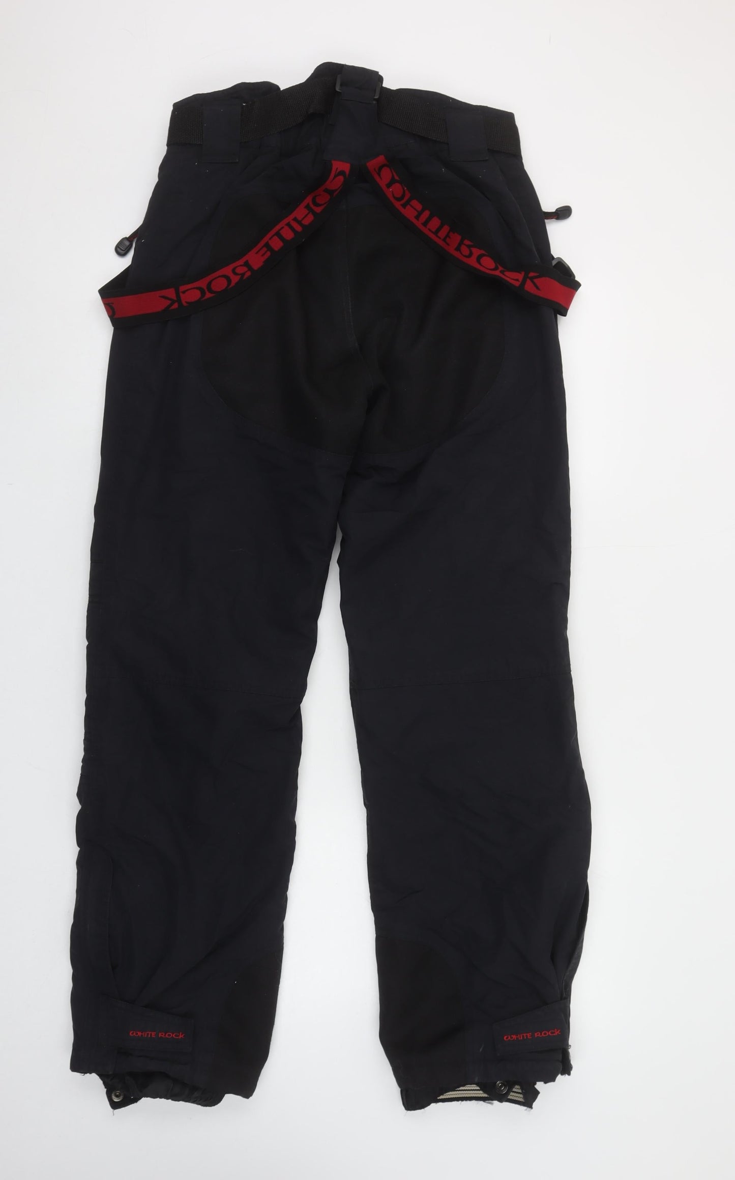 White Rock Mens Black Waterproof Snow Pants M Windproof Trousers