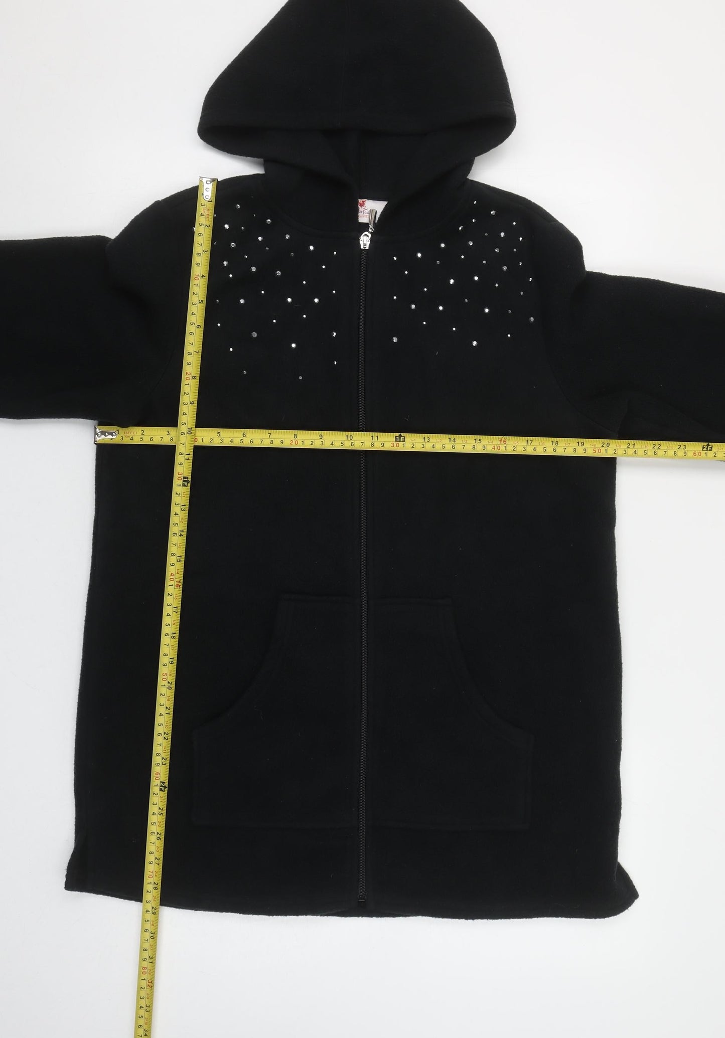 Womens UK Size S Quacker Factory Black Basic Jacket