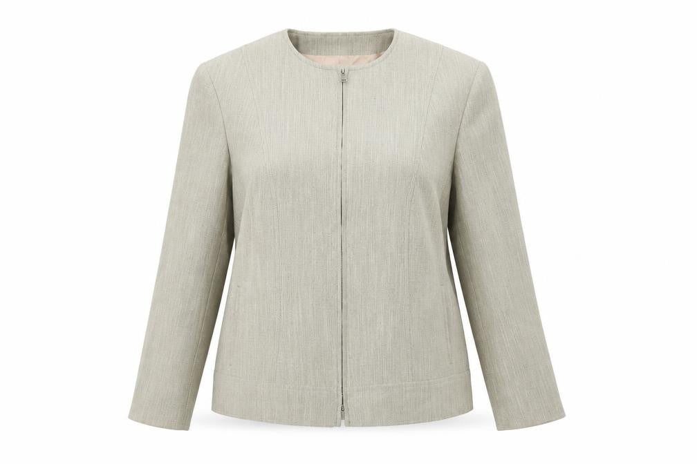Womens UK Size 14 Bianca Regular Beige Suit Jacket