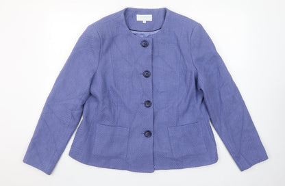 Womens UK Size 18 Cotswold Collections Regular Purple Blazer