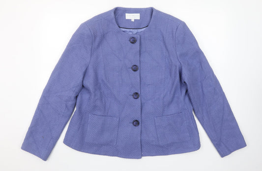 Womens UK Size 18 Cotswold Collections Regular Purple Blazer