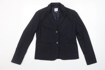 GAP Women’s Navy Modern Blazer UK 10 Classic Tailored Fit