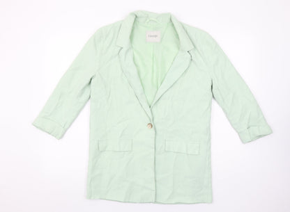 George Women’s Sage Green Single Breasted Blazer Size 8