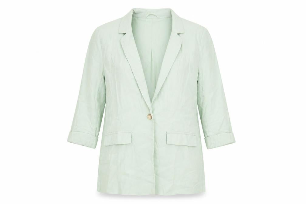 Womens UK Size 8 George Regular Green Blazer