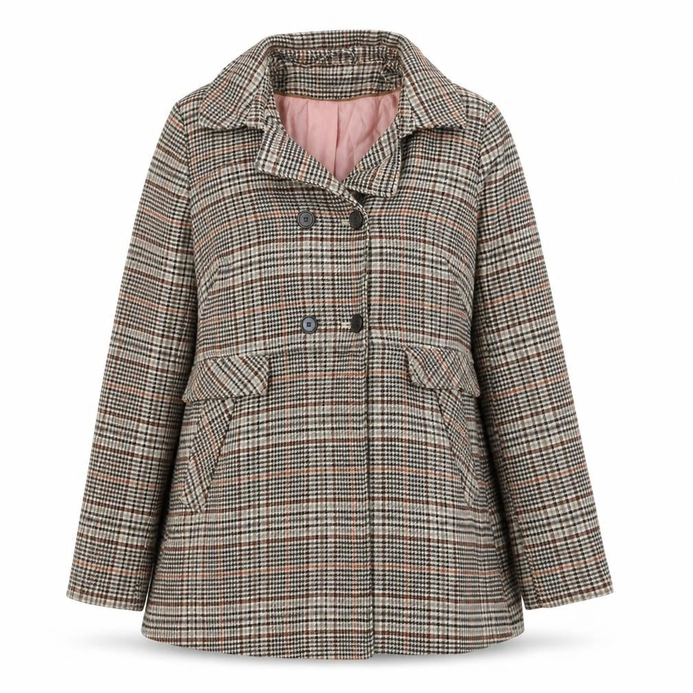 Womens UK Size 16 H&M Brown Trench Coat