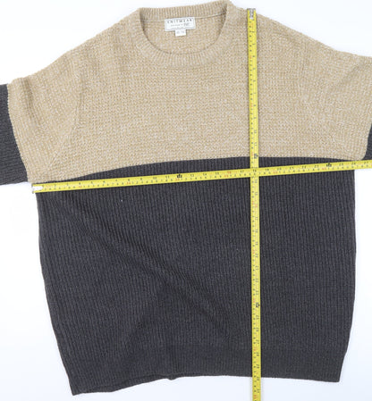 Womens UK Size 3XL F&F Beige Pullover Jumper