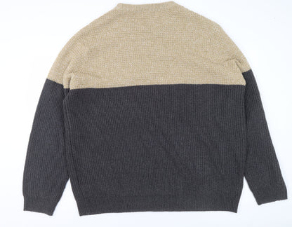 Womens UK Size 3XL F&F Beige Pullover Jumper