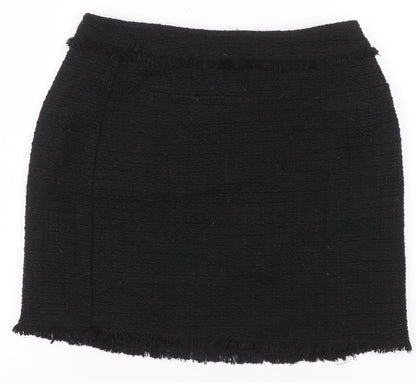 Womens UK Size 10 H&M Straight & Pencil Tweed Skirt
