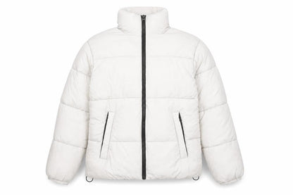 Womens UK Size XS Primark Ivory Puffer Jacket
