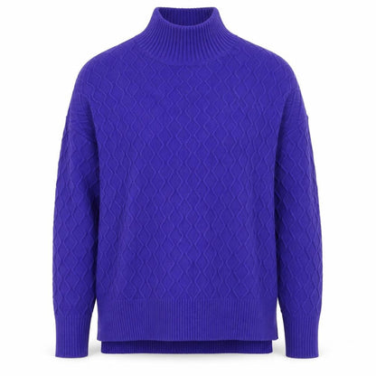 Womens UK Size S Cyrus Blue Pullover Sweatshirt