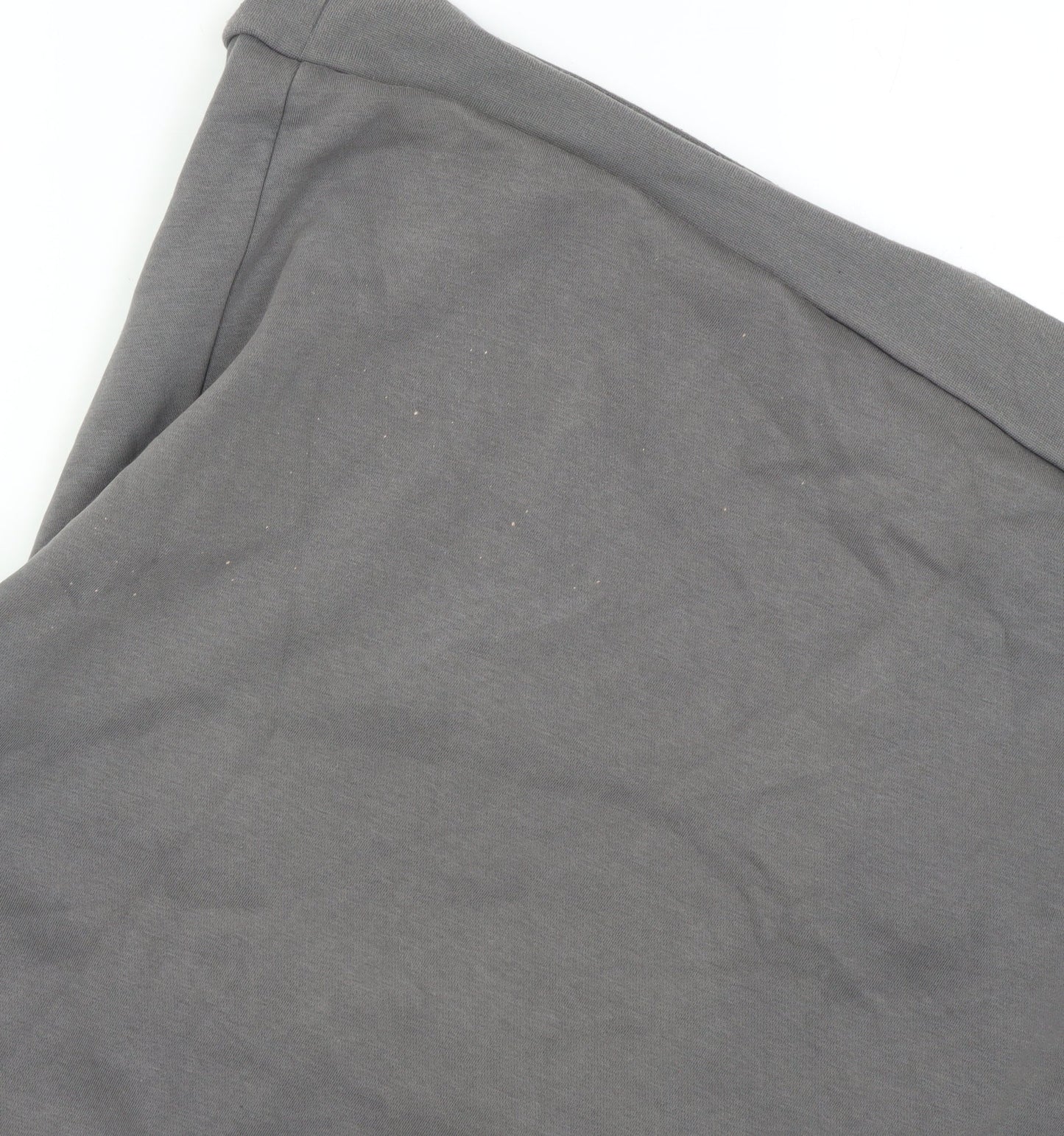 U.S. Athletic Men's Grey 2XL Hooded 1/4 Zip Fleece Jacket