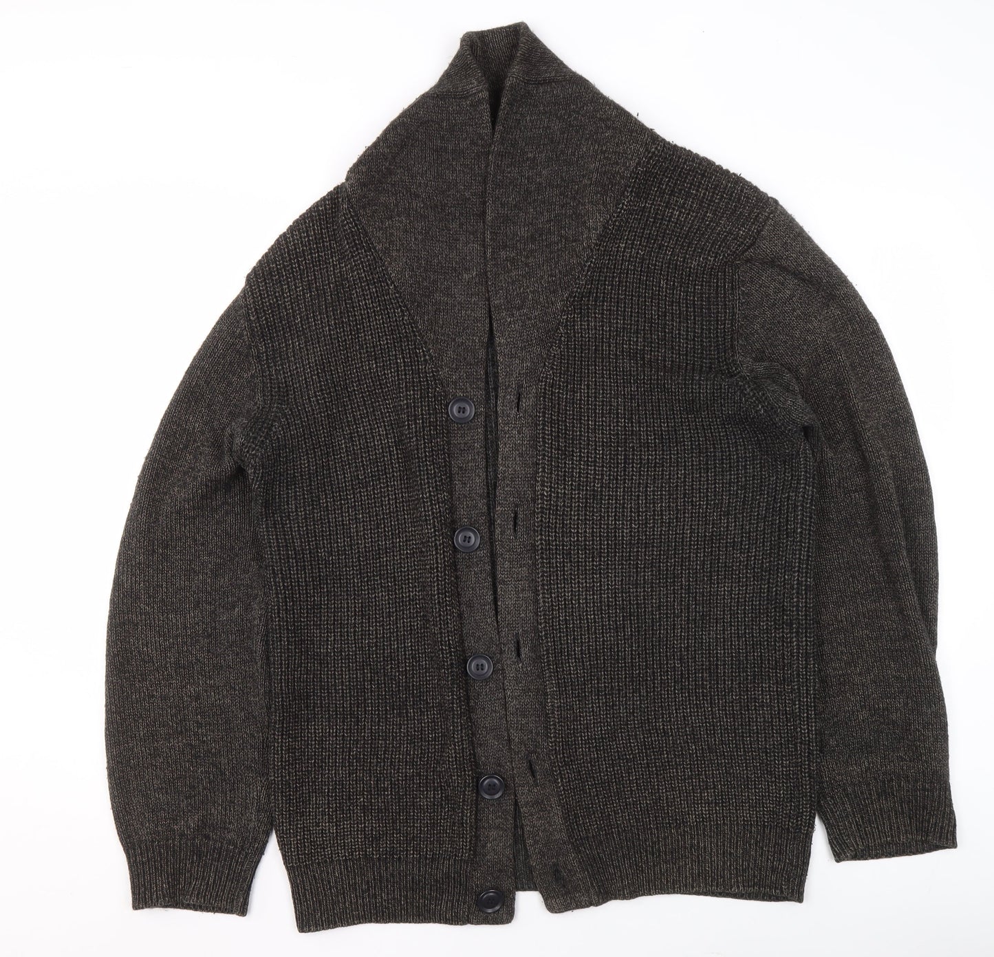 Womens UK Size L David Jones Brown Cardigan Jumper