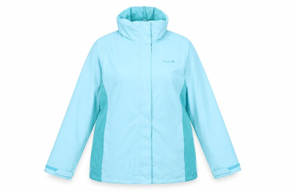 Womens UK Size 14 Regatta Blue Rain Coat