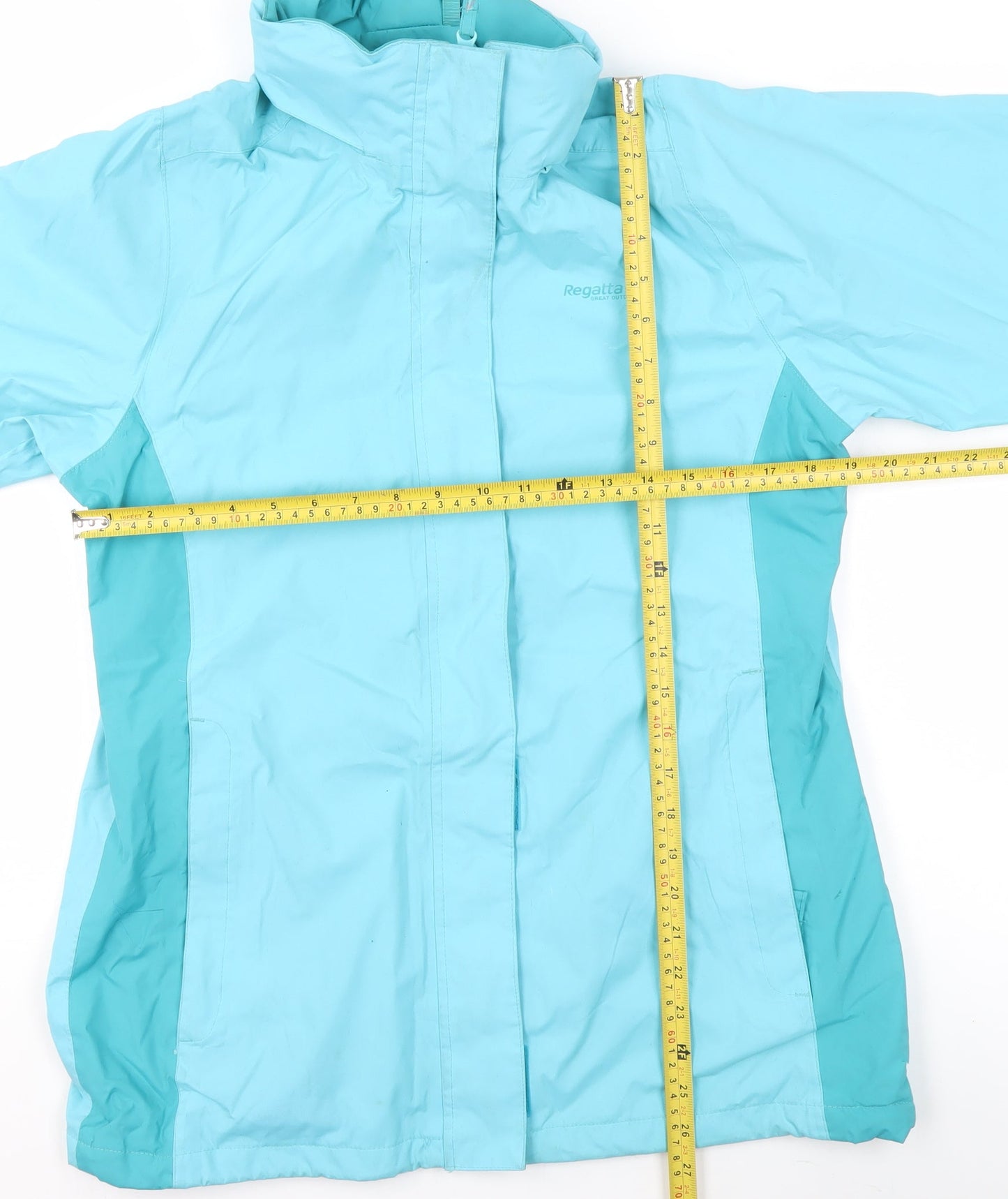 Womens UK Size 14 Regatta Blue Rain Coat