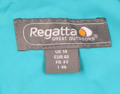 Womens UK Size 14 Regatta Blue Rain Coat