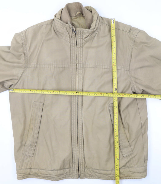 Mens UK Size L BHS Beige Basic Jacket