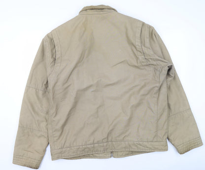 Mens UK Size L BHS Beige Basic Jacket