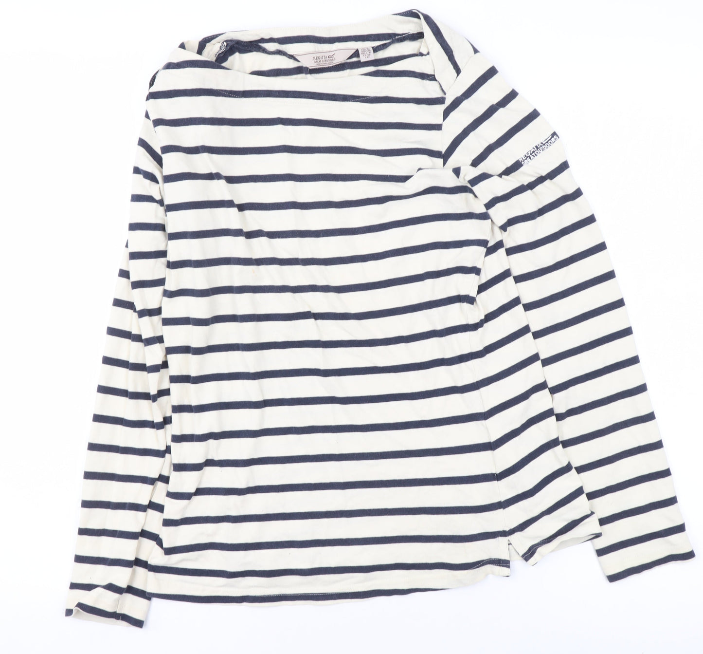 Womens UK Size 10 Regatta Blue Basic T-Shirt