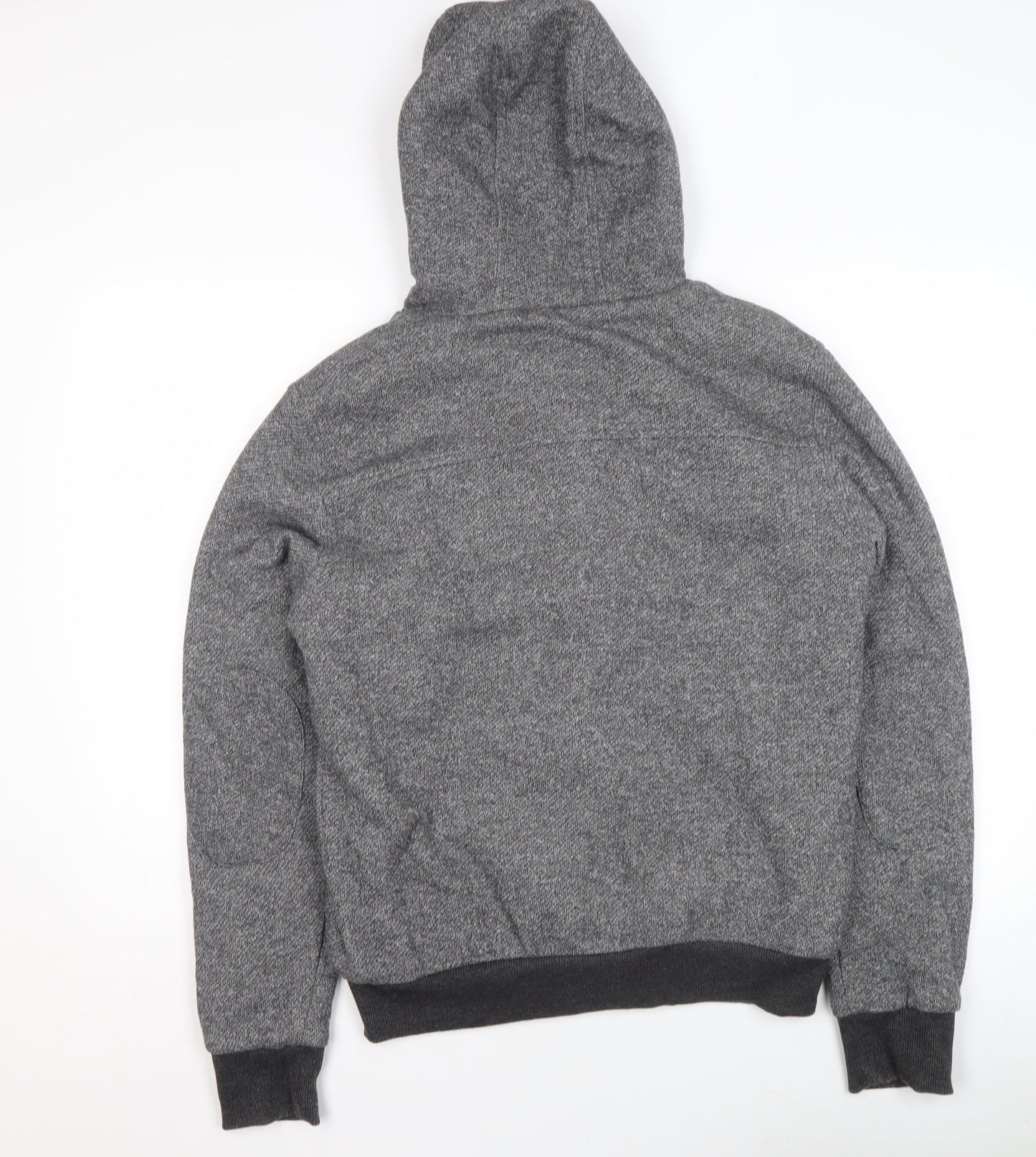 Mens UK Size M Cedar Wood State Grey Pullover Hoodie