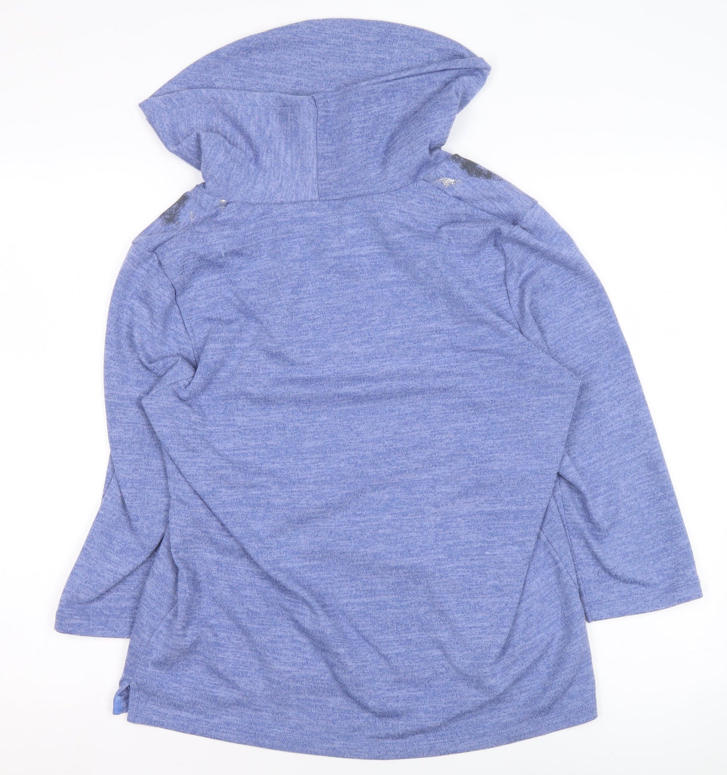 Womens UK Size 14/16 Tigi Blue Pullover Sweatshirt
