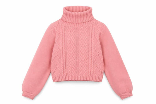 Girls UK Size 5-6 Years Tahari Pink Pullover Jumper