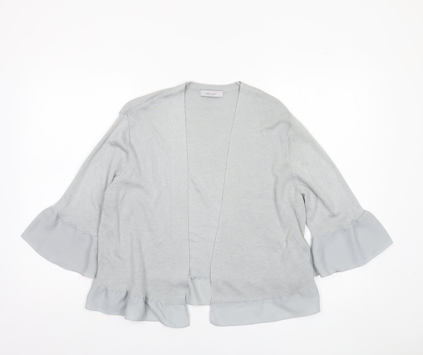 Womens UK Size 16 Marks and Spencer Grey Cardigan Jumper