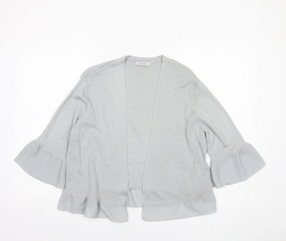 Womens UK Size 16 Marks and Spencer Grey Cardigan Jumper