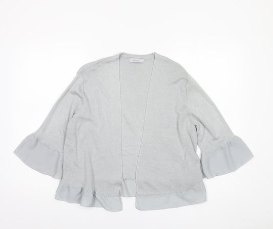 Womens UK Size 16 Marks and Spencer Grey Cardigan Jumper