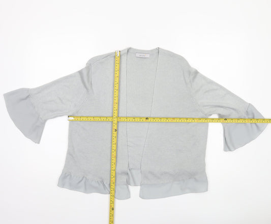 Womens UK Size 16 Marks and Spencer Grey Cardigan Jumper