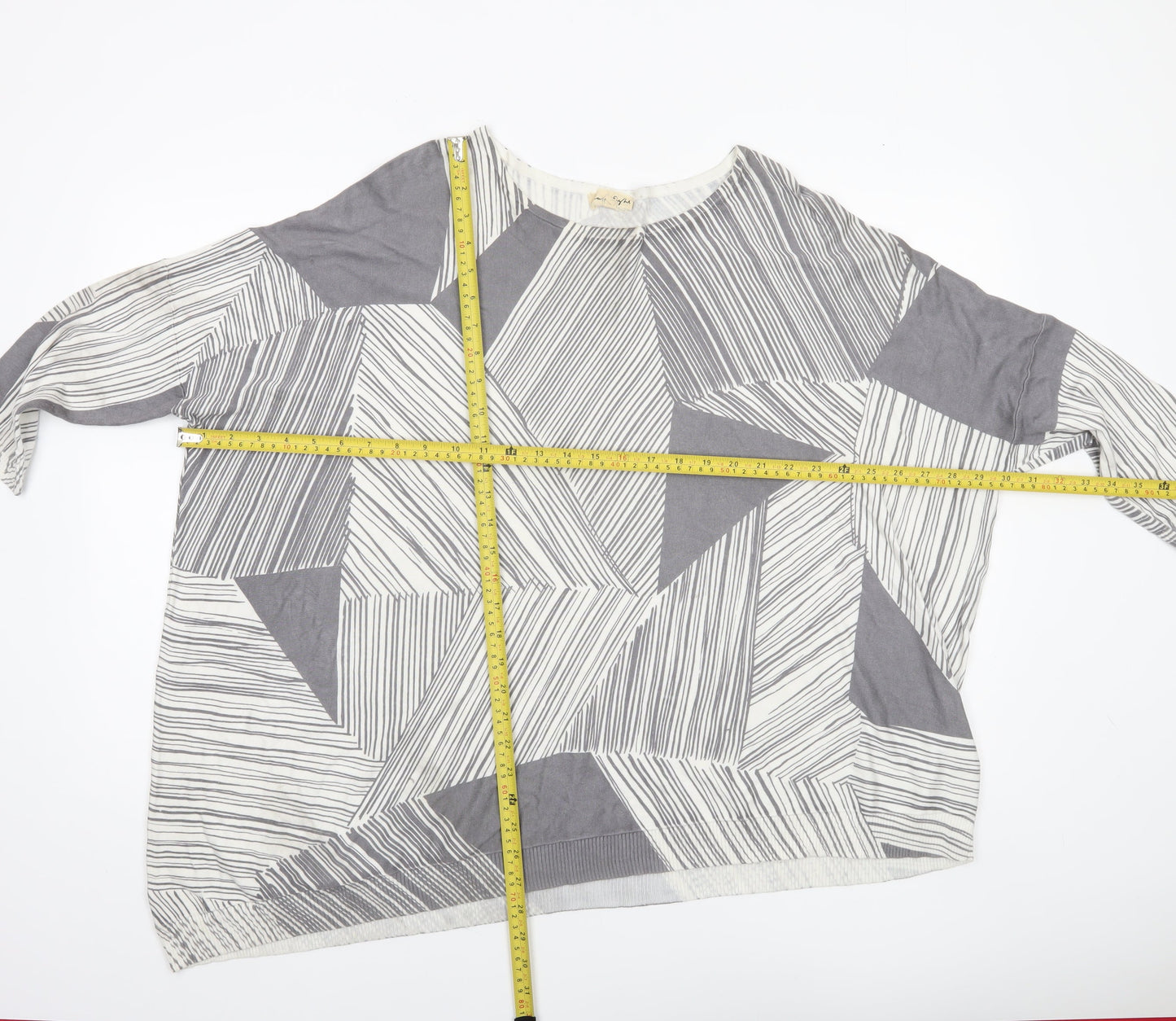 Womens UK Size L Phase Eight Grey Pullover Jumper