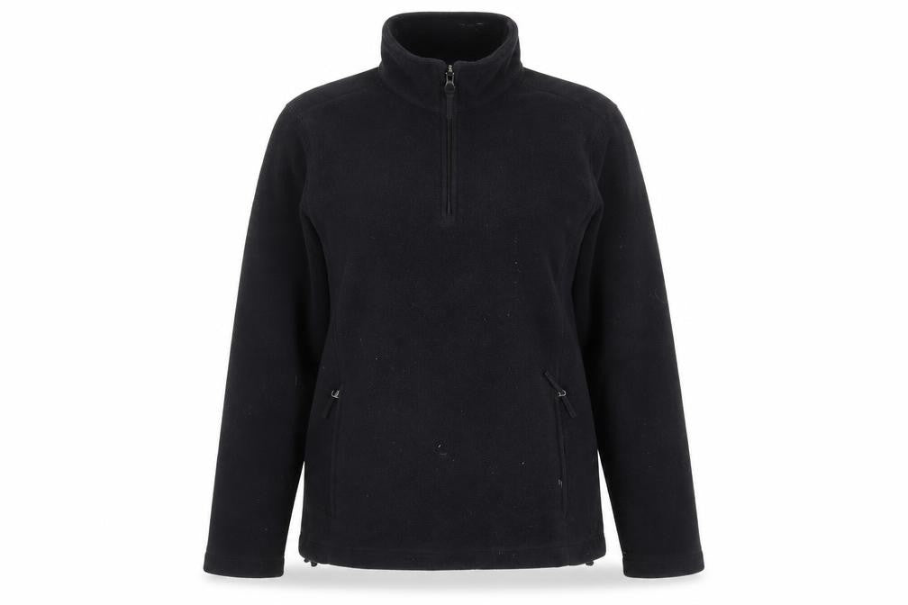 Womens UK Size 10-12 Lands' End Black Pullover Sweatshirt