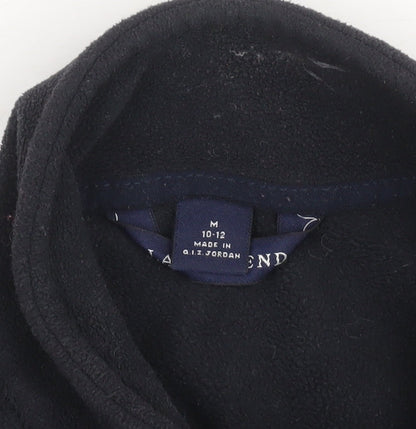 Womens UK Size 10-12 Lands' End Black Pullover Sweatshirt