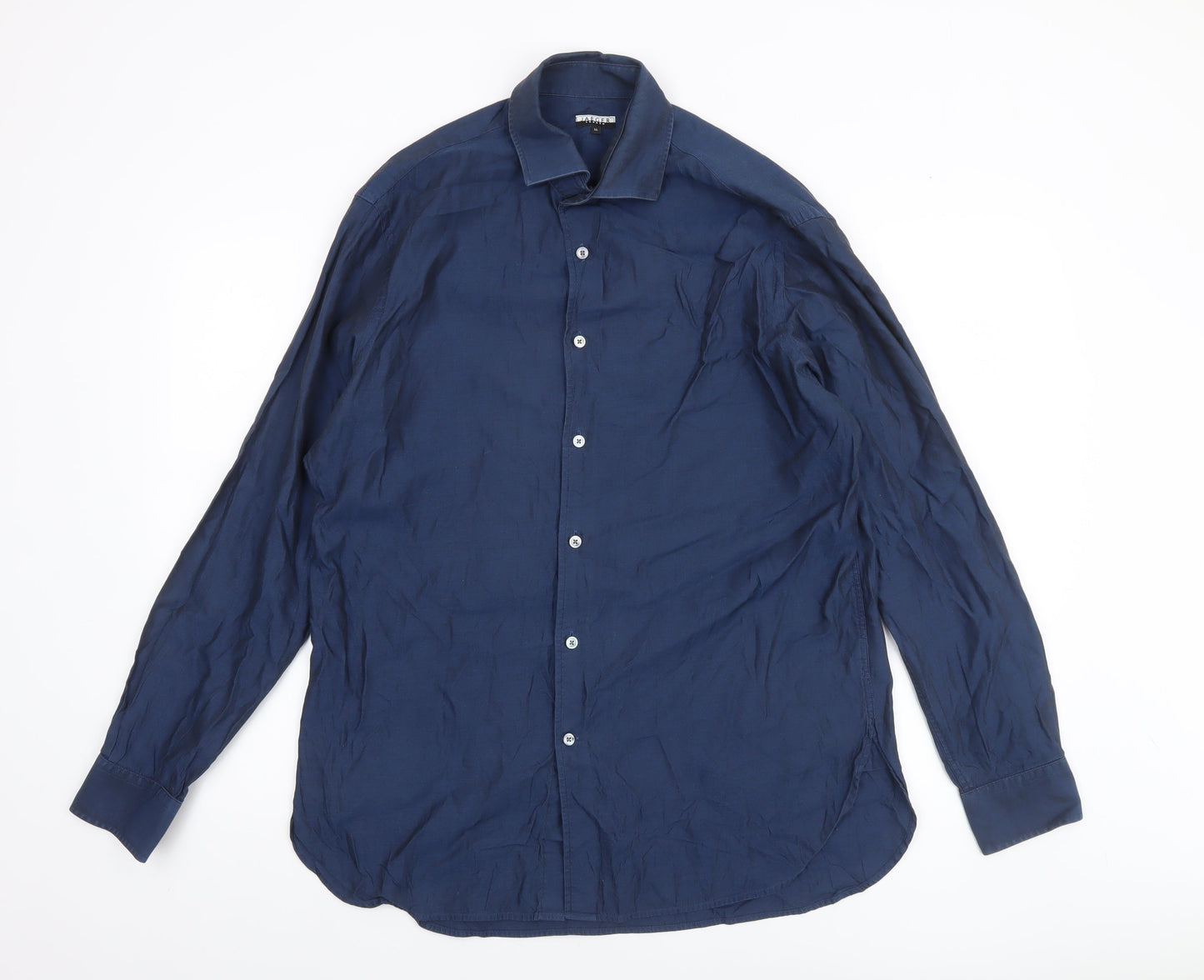 Mens UK Collar Size 16 Jaeger Smart Blue  Dress Shirt