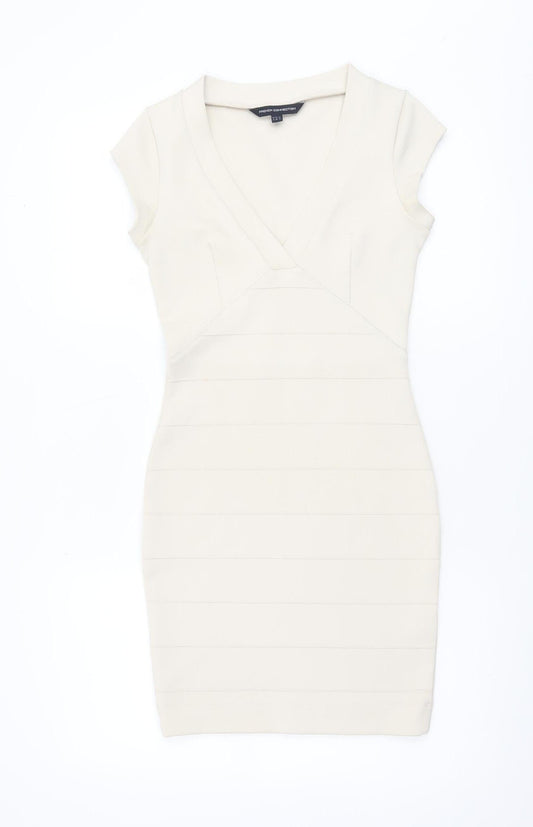 Womens UK Size 8 French Connection Bodycon Dress