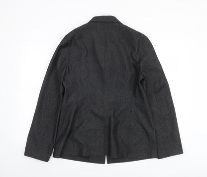 Womens UK Size 12 Planet Regular Grey Blazer