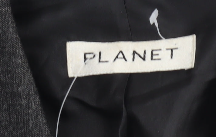 Womens UK Size 12 Planet Regular Grey Blazer