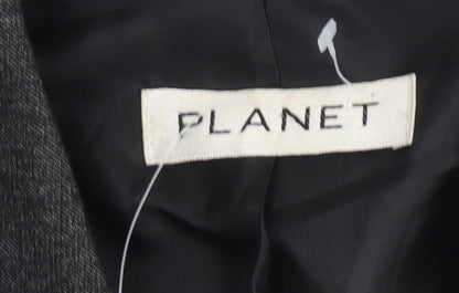 Womens UK Size 12 Planet Regular Grey Blazer