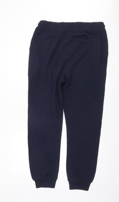 U.S. Polo Assn. Men's Blue XL Jogger Trousers with Logo