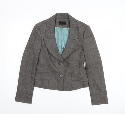 Womens UK Size 10 NEXT Regular Grey Blazer