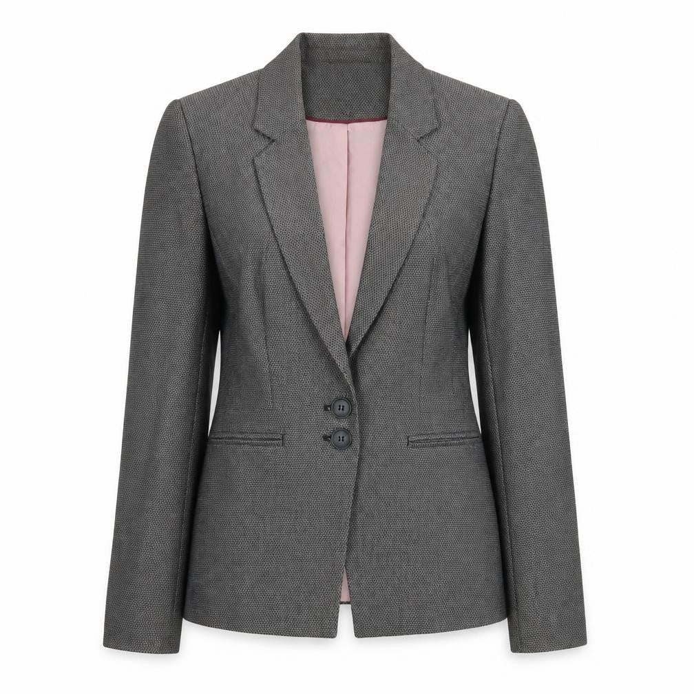 Womens UK Size 10 NEXT Regular Grey Blazer
