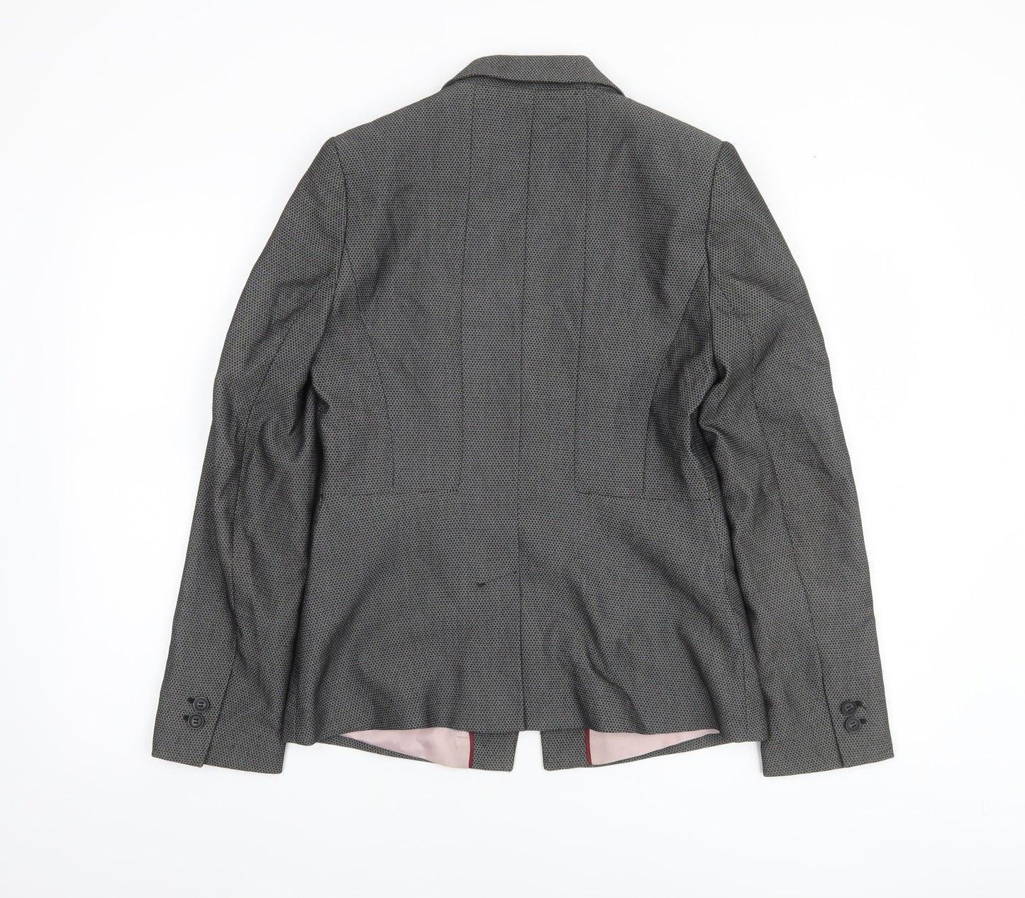 Womens UK Size 10 NEXT Regular Grey Blazer