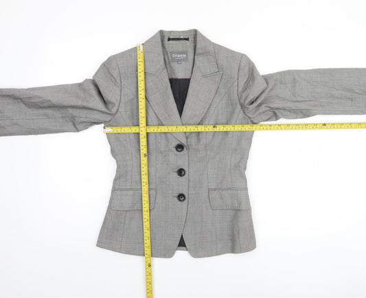 Womens UK Size 8 TM Lewin Regular Grey Blazer