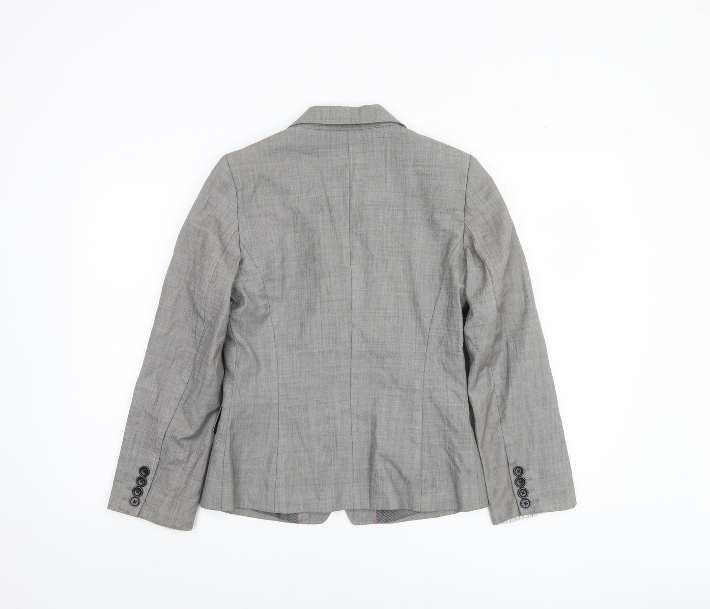 Womens UK Size 8 TM Lewin Regular Grey Blazer