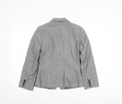 Womens UK Size 8 TM Lewin Regular Grey Blazer