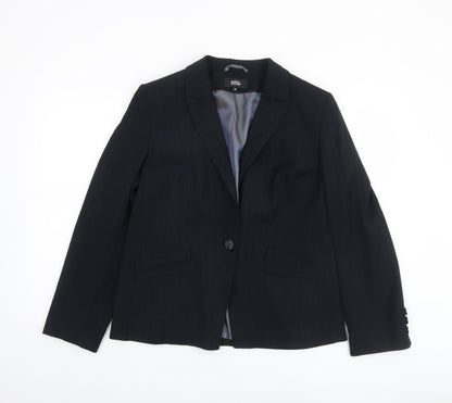 Womens UK Size 16 Marks and Spencer Regular Black Suit Jacket