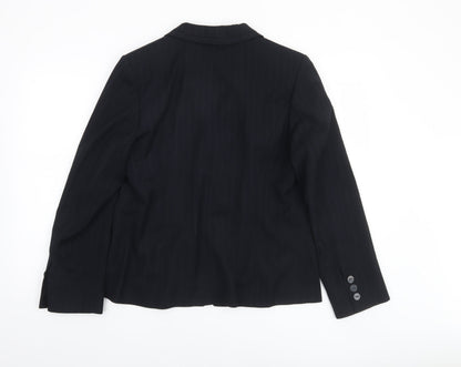 Womens UK Size 16 Marks and Spencer Regular Black Suit Jacket