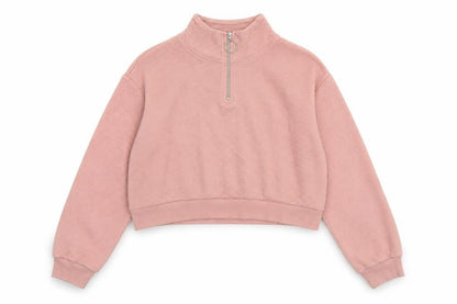 Womens UK Size S H&M Pink Pullover Sweatshirt
