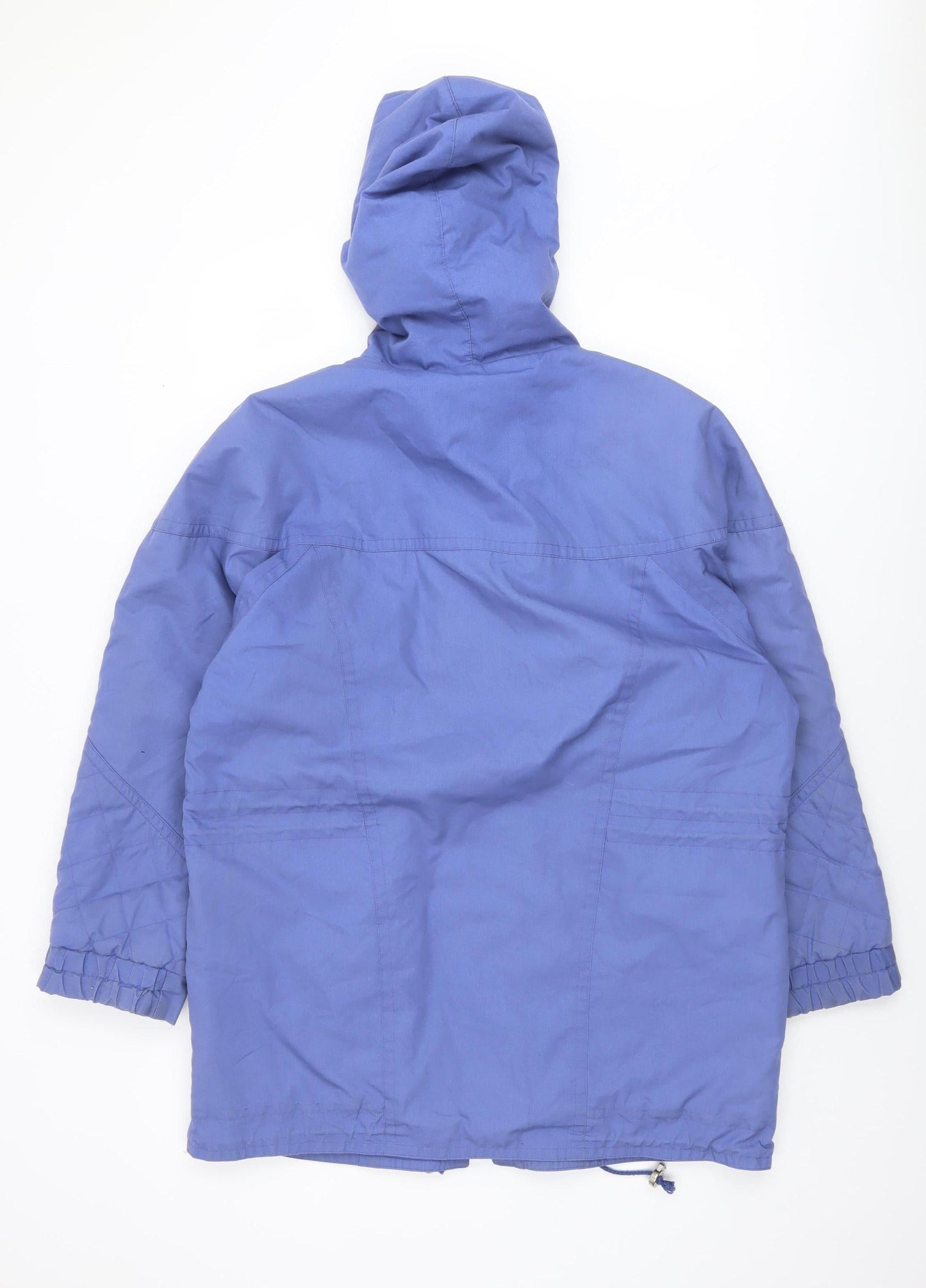 Womens UK Size 12 Marks and Spencer Blue Parka Coat