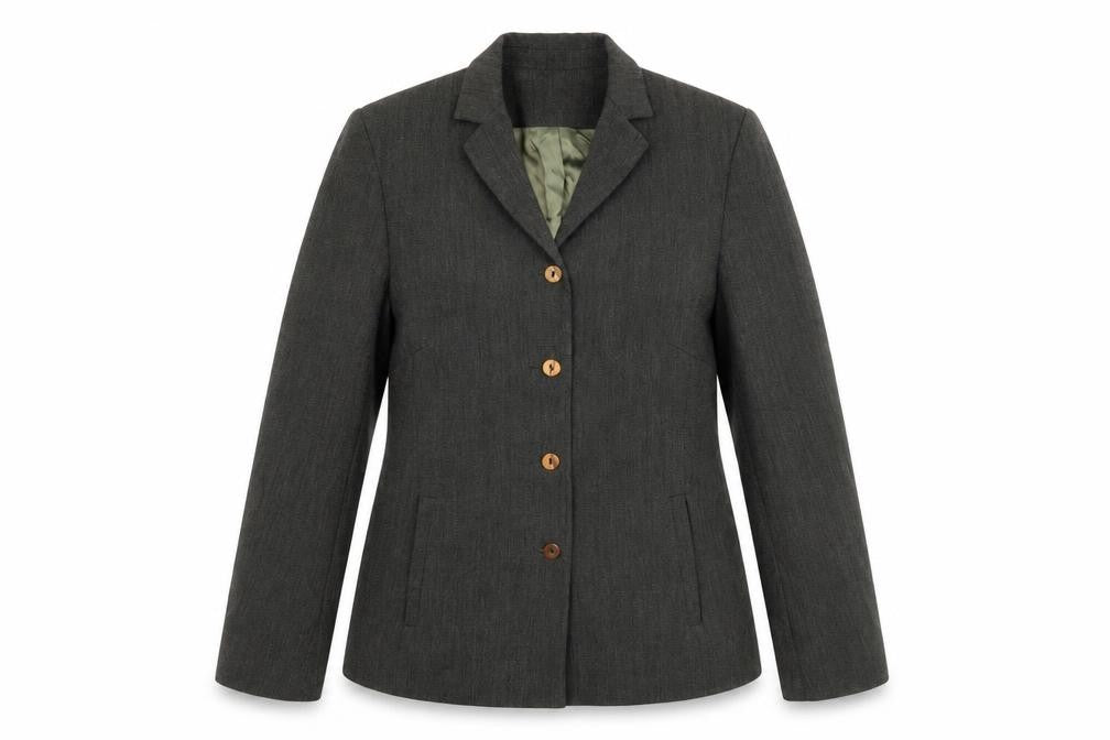Womens UK Size 10 Debenhams Regular Grey Suit Jacket